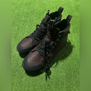 Vans Sk8-Hi MTE 2 NBY Waterproof Insulated Leather Brown Mens Shoes Size 10